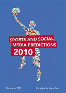 sports and social media 2010